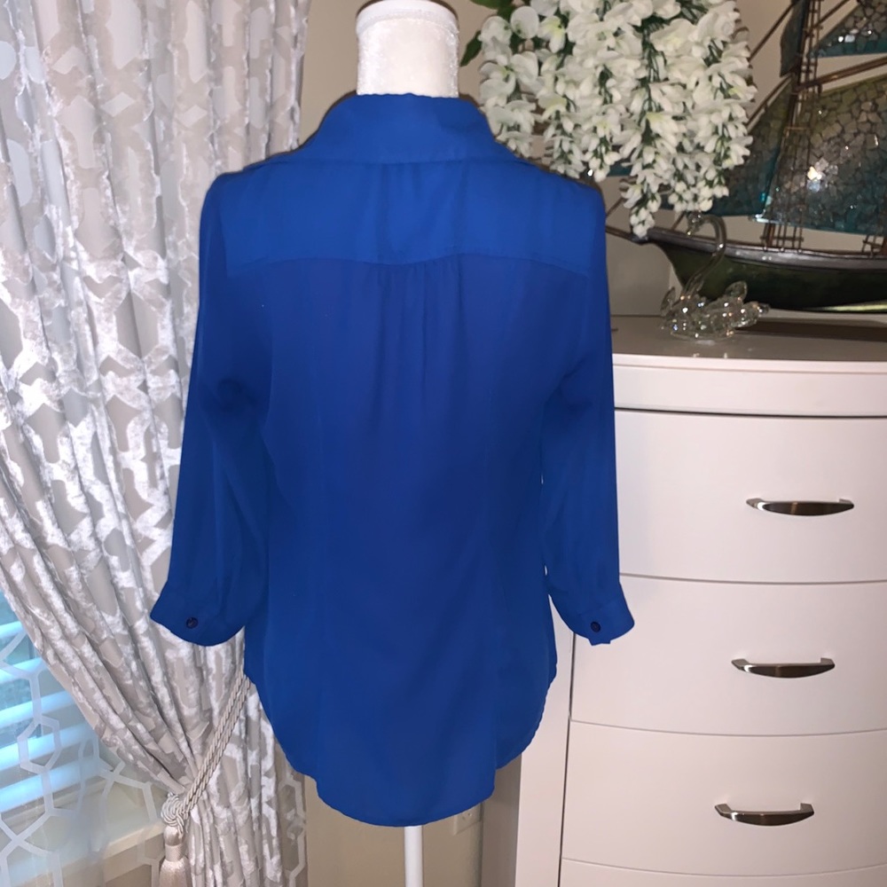 Elementz blue button down shirt - Picture 3 of 14